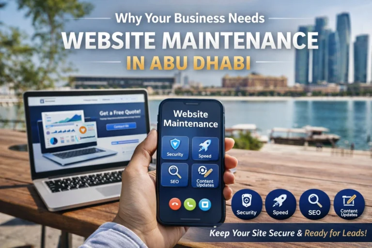 Website Maintenance in Abu Dhabi